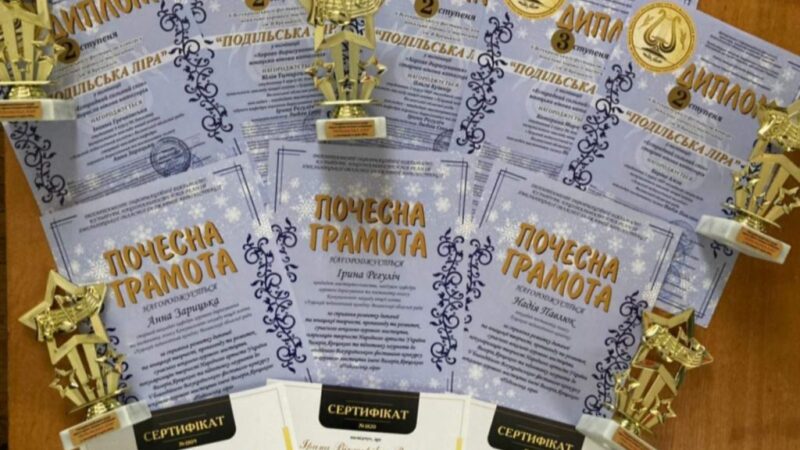 Чергові здобутки наших музикантів