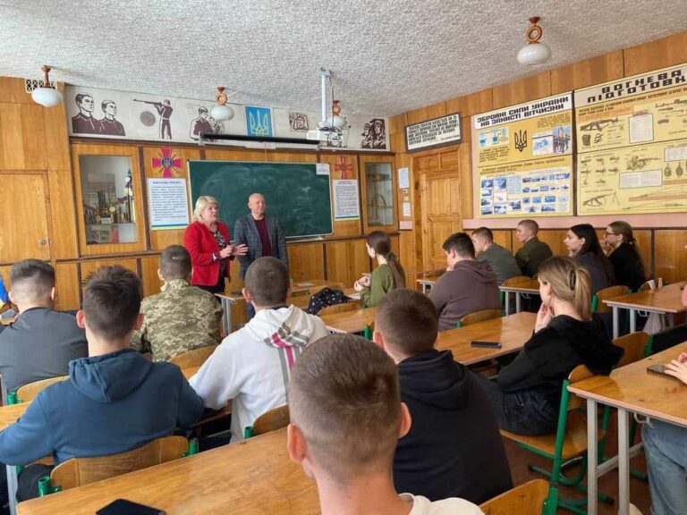 Зустріч викладачів кафедри з випускниками Луцького ліцею № 22