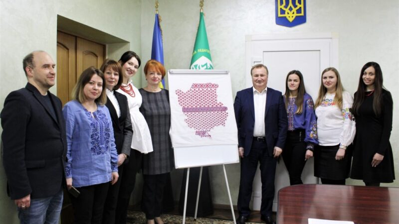 Участь у проекті «Наукою вишиваємо Україну»