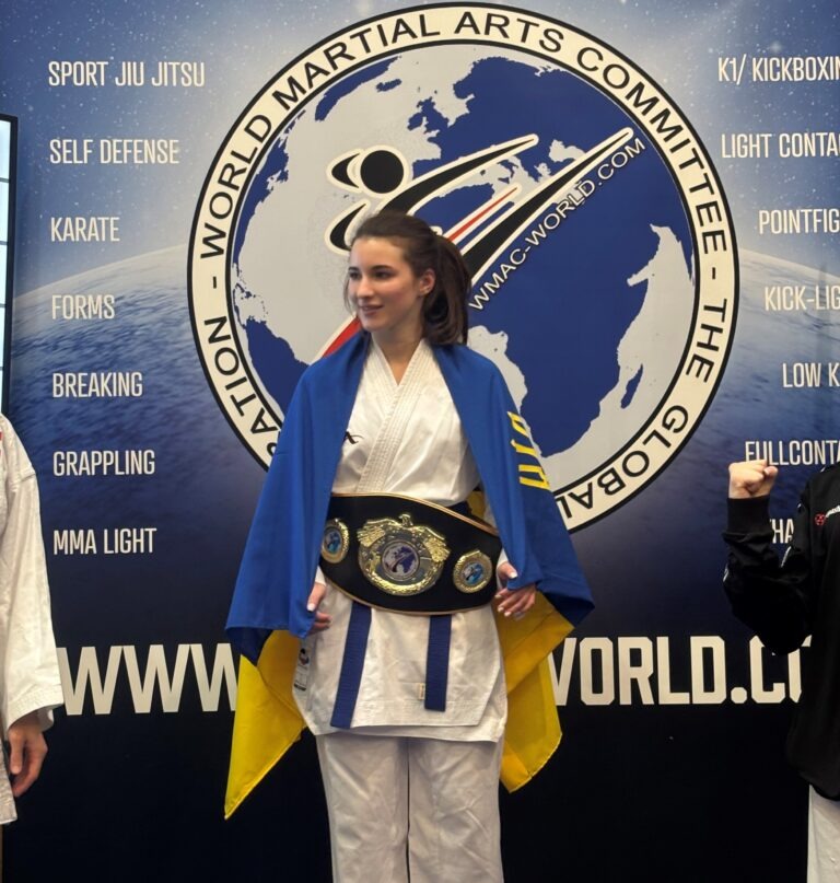 МАЄМО ЧЕМПІОНКУ СВІТУ З БОЙОВОГО МИСТЕЦТВА СЕРЕД ДІВЧАТ!