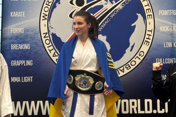 МАЄМО ЧЕМПІОНКУ СВІТУ З БОЙОВОГО МИСТЕЦТВА СЕРЕД ДІВЧАТ!