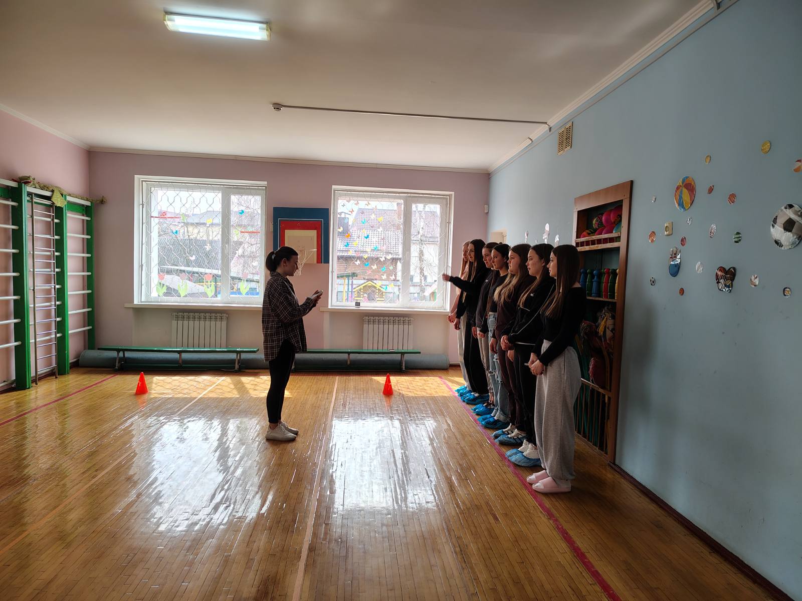 Ви зараз переглядаєте Майбутні вихователі відвідали практичне заняття з теорії та методики фізичного виховання