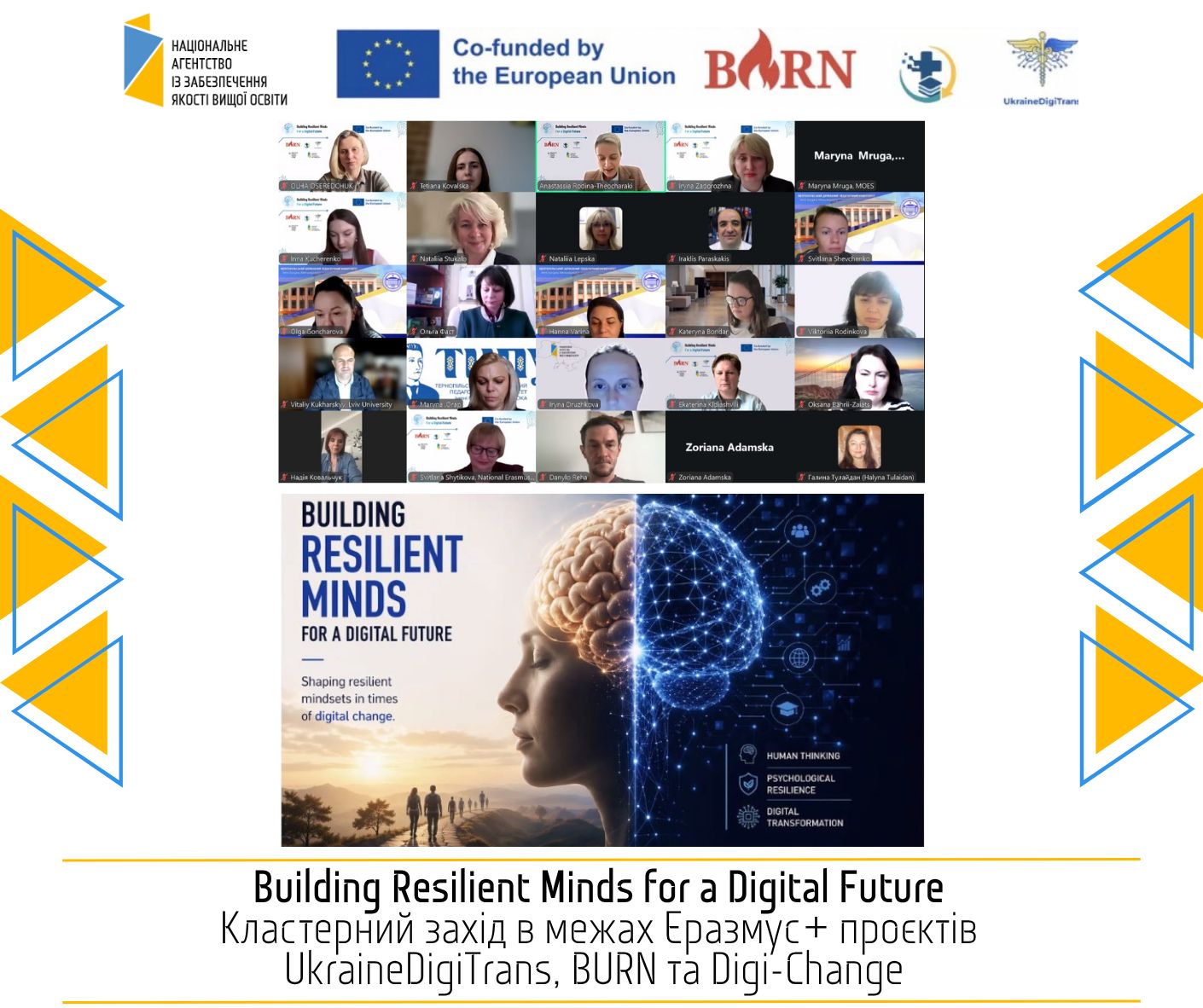Ви зараз переглядаєте «BUILDING RESILIENT MINDS FOR A DIGITAL FUTURE»: МІЖНАРОДНИЙ КЛАСТЕРНИЙ ЗАХІД